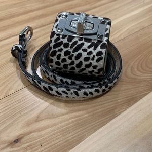 Ann Taylor Leather Bracelet & Belt